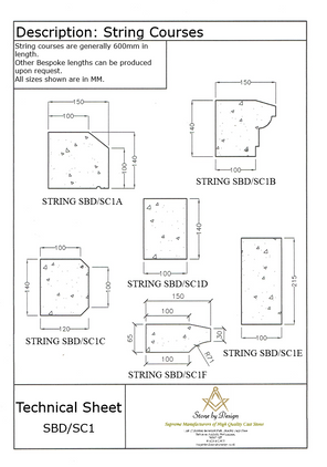 Concrete String Courses SBD/SC1